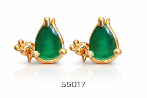 พรีเมี่ยม MOLL JEWELLERS ต่างหูรูปหยดน้ำประดับพลอยสีแดงชุบทองสำหรับผู้หญิง ทันสมัย ​​น้ำหนักเบา สวมใส่สบาย ของผู้ผลิตบุคคลที่สาม - Product Image 5