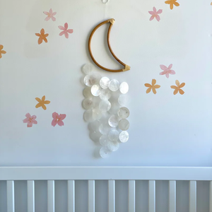 Nuevo Atrapasueños de Pared de Mimbre y Conchas de Capiz, Decoración para el Hogar, Venta al por Mayor desde Vietnam, Buen Precio - Product Image 2