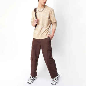 Pantalones Cargo Casuales para Hombre, Ligeros, Transpirables, con Múltiples Bolsillos, Deportivos, de Fitness, 100% Algodón, Venta al Por Mayor, Personalizados - Product Image 6