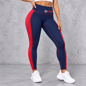 Leggings Fly Humble de Cintura Alta para Mujer, Talla Grande, Color Rosa Intenso, Pantalones Deportivos hasta el Tobillo, Leggings de Cintura Alta Talla Grande, Rosa Intenso - Product Image 3