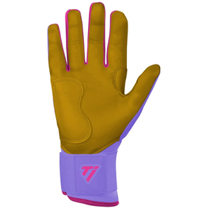 Gants de frappe de baseball personnalisés OEM, professionnels, antidérapants, pour hommes et jeunes. - Product Image 2