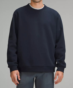 Custom Cotton Fleece Hoodie Solid Color Embroidered Sweatshirt Ribbed Cuffs Warm Durable <b>Fabric</b> for Winter Bulk Wholesale for - Product Image 1