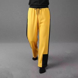 Nuevos Pantalones Baggy de Moda, Estilo Urbano Personalizado, Pantalones Deportivos Desgastados, Felpa Francesa, Bajo sin Rematar, Algodón, Pantalones Baggy Negros Oversize - Product Image 3