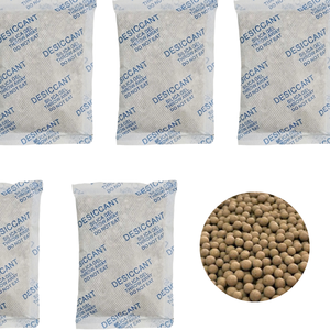 Argile déshydratante activée à 25 % d'absorption, d'origine minérale naturelle, contrôle de l'humidité du Vietnam, 30/40/50g, emballage en tissu bleu - Product Image 4