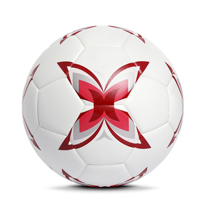Ballon de football thermocollé personnalisé taille 5, qualité professionnelle pour matchs, pour marques mondiales, fournisseur en gros Red Cross - Product Image 1