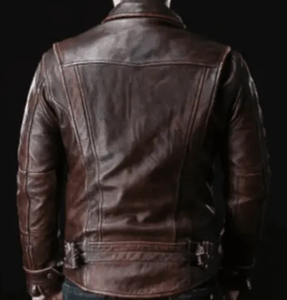 Meilleur prix pour vêtements pour hommes, vente en gros, veste en cuir élégante, logo personnalisé OEM, veste en cuir vintage pour hommes, veste en cuir épaisse - Product Image 4