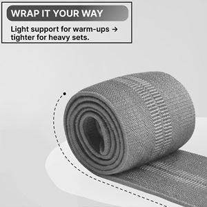 ผ้าพันข้อศอกแบบปรับได้สำหรับการฝึกความแข็งแรง การเพาะกาย พาวเวอร์ลิฟติ้ง และการออกกำลังกายแบบมีโครงสร้าง - Product Image 5