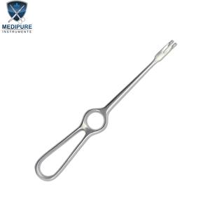 Rastrillo Retractor Volkmann de Acero Inoxidable Alemán, Afilado, de Dos Puntas, para Exposición en Campo Quirúrgico, Instrumentos Quirúrgicos - Product Image 3