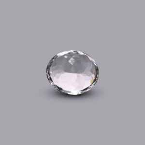 Natural Sky Blue Aquamarine 3.7 Carat Oval Cabochon Loose Gemstone for Fine Jewelry - Product Image 2
