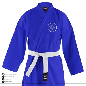 Uniforme de Karate Mawra con Logotipo Personalizado, 100% Algodón, Uniforme de Artes Marciales Premium, Traje de Entrenamiento Profesional Resistente, OEM/ODM para Unisex - Product Image 2