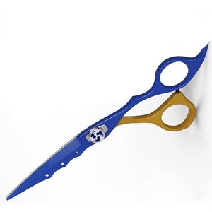 Ciseaux de barbier 3 en 1 de qualité supérieure, fabriqués à la main en acier inoxydable allemand, avec étui en cuir, outil de soin des cheveux, instruments de coiffure - Product Image 5