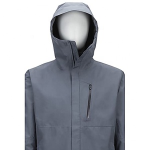 Chaqueta de Invierno para Hombre, Impermeable, Cortavientos, con Capucha Desmontable, de Nailon, con Cierre, de Secado Rápido y Transpirable - Product Image 3