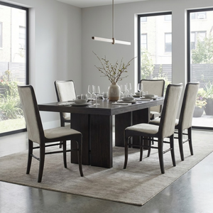 Chaise de salle à manger moderne en tissu avec assise en mousse haute densité pour hôtels et restaurants (vente en gros) - Product Image 6