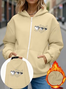 Sudaderas Cortas de Moda Urbana para Mujer, Sudaderas con Capucha Lisas - Product Image 6