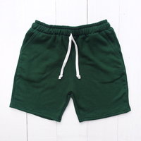 Shorts Bermuda en tricot gris uni pour homme 2026, taille élastique avec cordon de serrage, décontracté, respirant, en tissu de coton