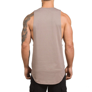 Fitness Undershirt for Men Blank 100% Polyester Black/White/Gray <b>Singlets</b> Breathable Quick Dry Eco-Friendly Gym <b>Running</b> Tank Top - Product Image 6