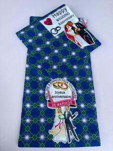 Tissu en coton ciré imprimé sur mesure, qualité supérieure, fabricant OEM ODM pour vêtements africains, tenues de cérémonie, décoration intérieure - Product Image 3