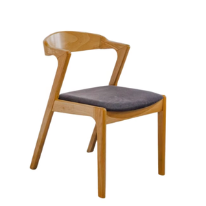 Gepolsterte Esszimmerstühle aus Teakholz und Nussbaum für Restaurants, Hotels, Villen und Cafés: Gastronomiemöbel - Product Image 1