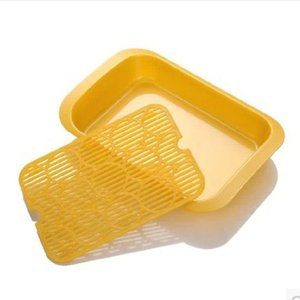 Inomata tazza di vetro elegante vassoio per caffè e tè - Product Image 1