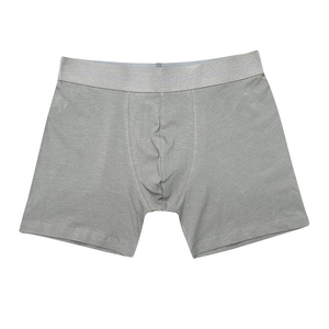 Men's <b>Custom</b> Printed Spandex Breathable Stretch Long <b>Boxer</b> Briefs Classic Design 100% Cotton Waist Print Pattern Shorts - Product Image 5