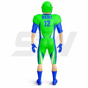 Fabricant d'uniformes de football américain OEM ODM, vêtements de sport personnalisés, maillots de football, anti-rétrécissement, uniformes de football américain pour adultes - Product Image 6