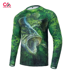 Camiseta de Pesca Personalizada de Manga Larga de Poliéster 100% de Secado Rápido de Alta Calidad, Proveedores Pakistaníes - Product Image 2