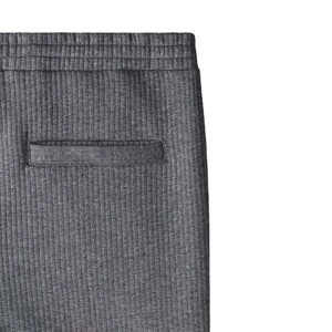 Pantalon de jogging côtelé pour homme, coupe ajustée, en mélange de coton, décontracté, style streetwear, bas de survêtement athlétique pour la gym - Product Image 2