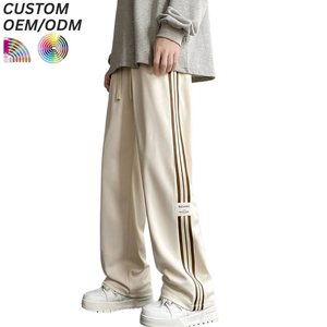 Pantalon en coton imprimé respirant et infroissable pour hommes grandes tailles, coupe décontractée pour le bureau, avec support OEM/ODM pour logo personnalisé - Product Image 6
