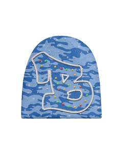 Gorro de Punto Acanalado Ligero y Brillante con Pedrería de Lujo para Invierno, Uso Diario, Unisex, Estilo Slouchy, para Playa, Venta al por Mayor - Product Image 4