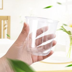 Vaso de Plástico Desechable Transparente Personalizado Yamat de 16oz/24oz, en Forma de U, para Frutas, Leche, Boba, Té de Burbujas - Product Image 2