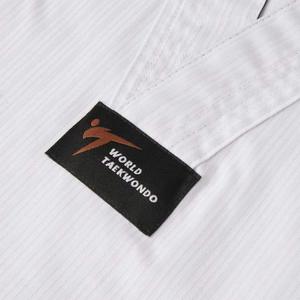 ชุดเทควันโดผ้าโพลีคอตตอนน้ำหนักเบา รับสกรีนโลโก้ ระบายอากาศได้ดี ทนทาน ชุดฝึกซ้อม คอวี สำหรับผู้ชายและผู้หญิง - Product Image 5