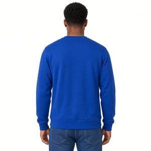 Sudadera de Invierno para Hombre, Cuello Redondo, Color Azul Rey, con Bordado Sigma en Chenilla, Manga Larga, de Forro Polar, para la Fraternidad Phi Beta Sigma - Product Image 2