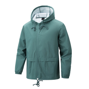 Chaqueta de Pesca con Logotipo Personalizado al por Mayor, Impermeable, Transpirable, con Capucha, Cortavientos, Ropa de Pesca para Hombre, Ropa para Lluvia - Product Image 1