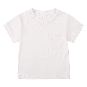 T-shirt décontracté pour enfant, col rond, manches courtes, 100 % coton jersey 210g, personnalisable par le fabricant - Product Image 2