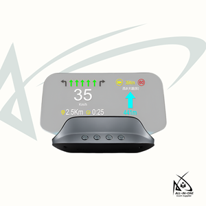 Sudex HUD C3 LCD OBD2 GPS de 5 Pulgadas, Pantalla de Visualización Frontal, Velocímetro Digital Inteligente para Automóvil, Medidor HUD de Alto Rendimiento para Vehículos - Product Image 6