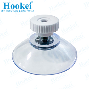 Venta al por mayor de fábrica Heavy Duty 35mm Potente empuje Succión Plástico Transparente M6 Tornillo Ventosa de vacío - Product Image 6