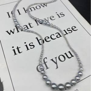 Colgante de Perla Natural Redonda Impecable de 12-13 mm de Primera Calidad, Colección Reina de Hielo y Nieve, con Certificado y Caja de Regalo para Collares - Product Image 1