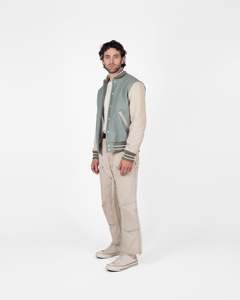Veste de baseball classique pour homme, style universitaire, veste bomber, streetwear décontracté, vêtements d'extérieur tendance, qualité supérieure - Product Image 2