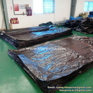 Heavy Duty Waterproof Polyester Tarpaulin for Truck Tent and Industrial Cover - Product Image 4