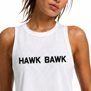 Custom Women <b>Mesh</b> Tank <b>Top</b> Sleeveless Sports Gym Fitness Workout Training Vest Quick Dry Lightweight Design tank <b>Top</b> - Product Image 4