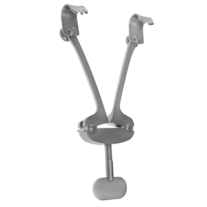 Retractor Endaural Henner Premium de Acero Inoxidable, 3x3 Puntas, Reutilizable, Autoajustable, para Cirugía de Oído y Mastoides - Product Image 2