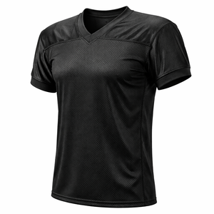 Venta al por Mayor de Camisetas de Fútbol de Malla Negra Premium Personalizadas - Fabricante Directo de Fábrica para Equipos - Product Image 3