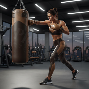 Saco de Boxeo Colgante de Altura Ajustable para Entrenamiento de Boxeo, Muay Thai, MMA, Gimnasio, Fitness en Casa, Equipo de Saco de Boxeo Resistente, OEM ODM - Product Image 3
