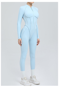 custom logo premium compression <b>jumpsuit</b> women manufacturer pakistan wholesale seamless active compression <b>jumpsuit</b> - Product Image 5
