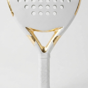 Raqueta de Pádel de Fibra de Carbono, Ligera, de Grafito, con Núcleo de Espuma EVA, Marco Resistente, Superficie Texturizada, Agarre Cómodo y Control - Product Image 2