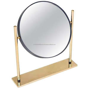 Espejo de tocador de mesa para vestir, espejo de maquillaje de Metal decorativo de lujo más moderno para decoración de mujeres e interiores - Product Image 5