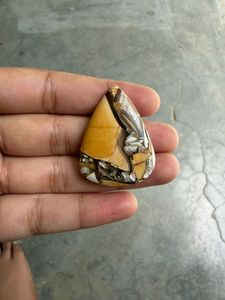 Cabochon en jaspe Mookaite breccié naturel, pierre précieuse en cristal non montée, pour colliers de guérison, cadeaux et décorations, troisième partie - Product Image 3