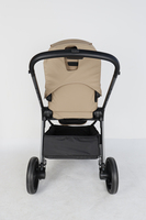 Poussette bébé légère pliable d'une seule main, système de voyage de luxe avec amortissement des chocs, OEM