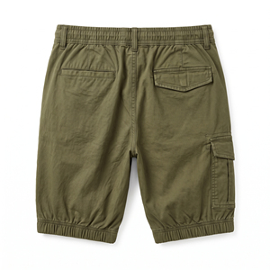 Pantalones Cortos Cargo para Hombre, Verano, Ecológicos, con Cordón, Estilo Jogger, Casuales, Multibolsillos, OEM, ODM, Venta al Por Mayor, Fábrica, Logotipo Personalizado - Product Image 5