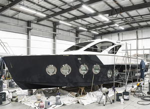 Yacht sportif en aluminium UBI 13512 personnalisé de 13 m pour 12 passagers avec moteur hors-bord de 300 CV, 35-40 nœuds, pour la pêche en rivière et les loisirs - Product Image 2